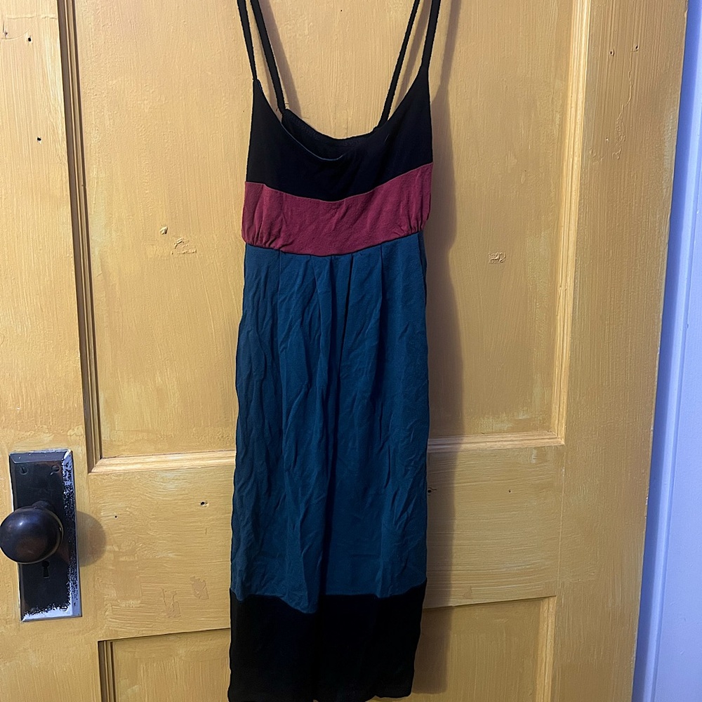 Comfy casual wide stripe dress